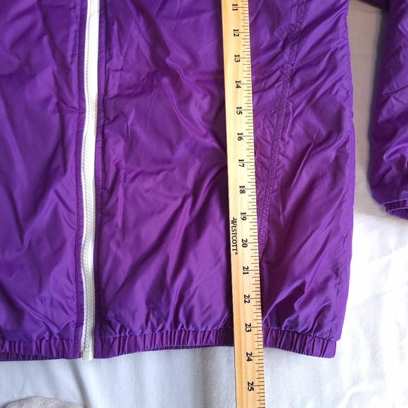 North Face Girls Purple Lightweight Insulated Jacket, XL/ 18 - Picture 5 of 14